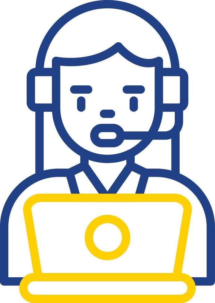 Call Center Vector Icon Design