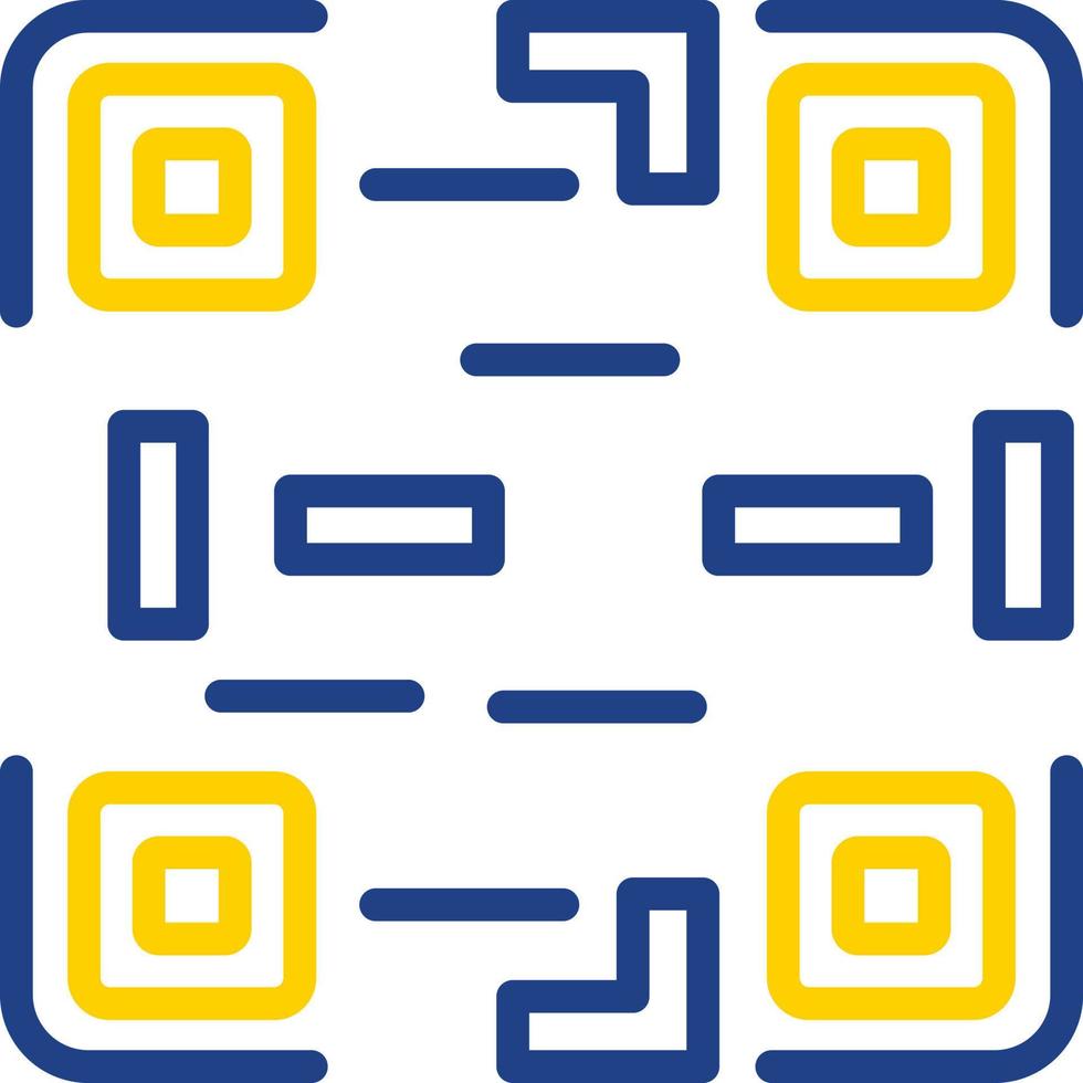 Qr Code Vector Icon Design