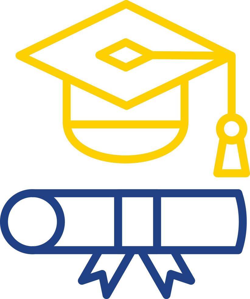 Graduation Toga Vector Icon Design