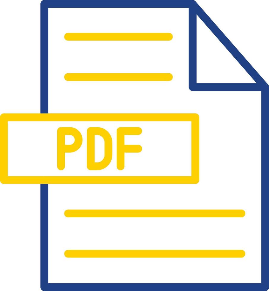 diseño de icono de vector de pdf