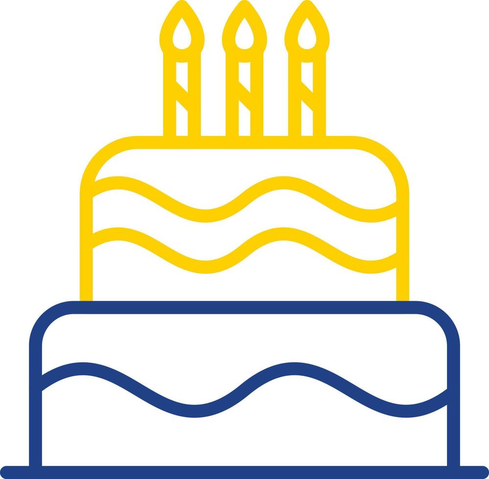 Cake Vector Icon Design