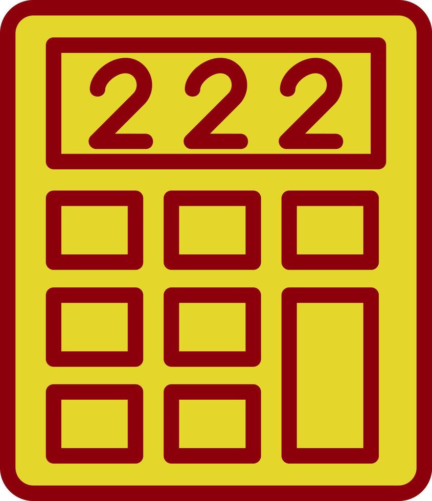 Calculator Vector Icon Design