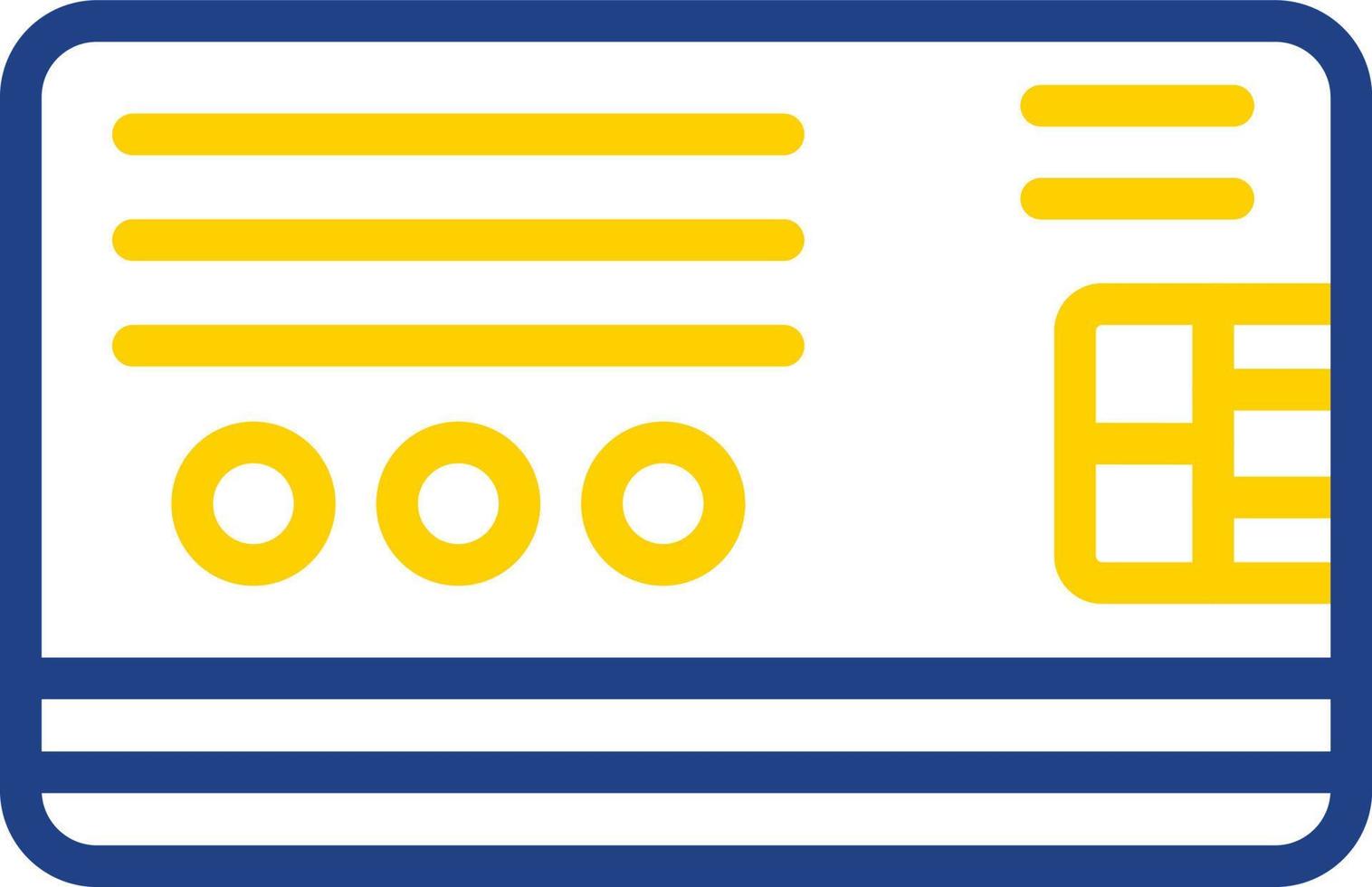Credit Card Vector Icon Design