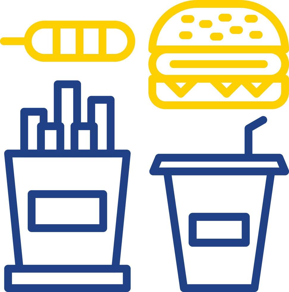 Fastfood Vector Icon Design