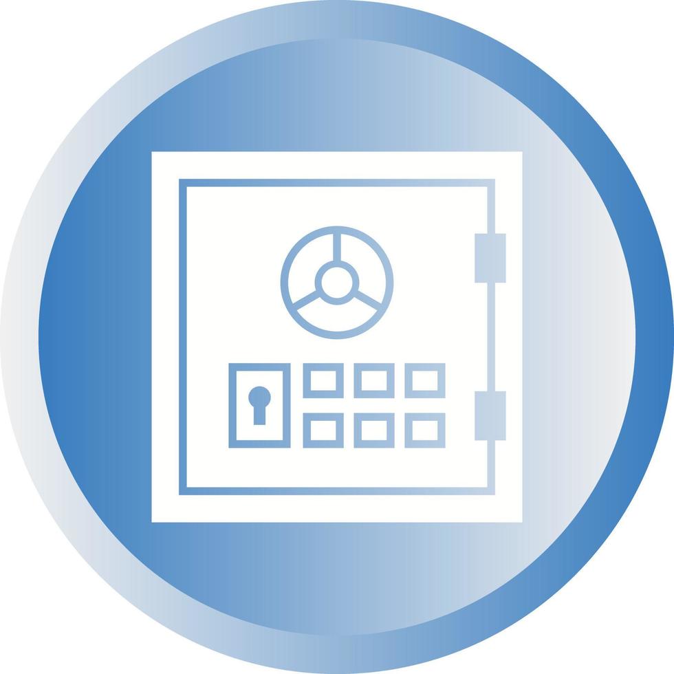 Beautiful Locker Vector Glyph Icon