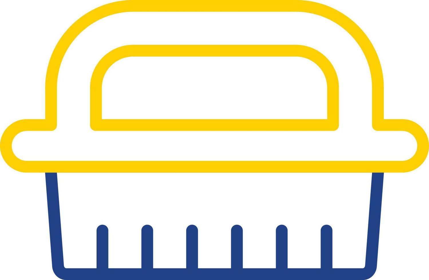 Cleaning Brush Vector Icon Design