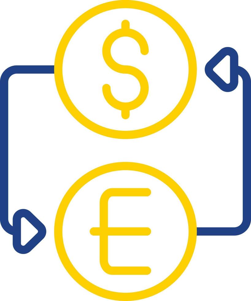 Currency Exchange Vector Icon Design