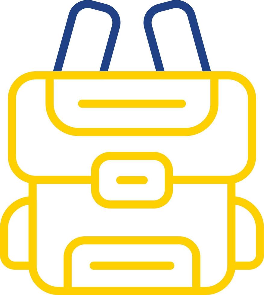 Backpack Vector Icon Design