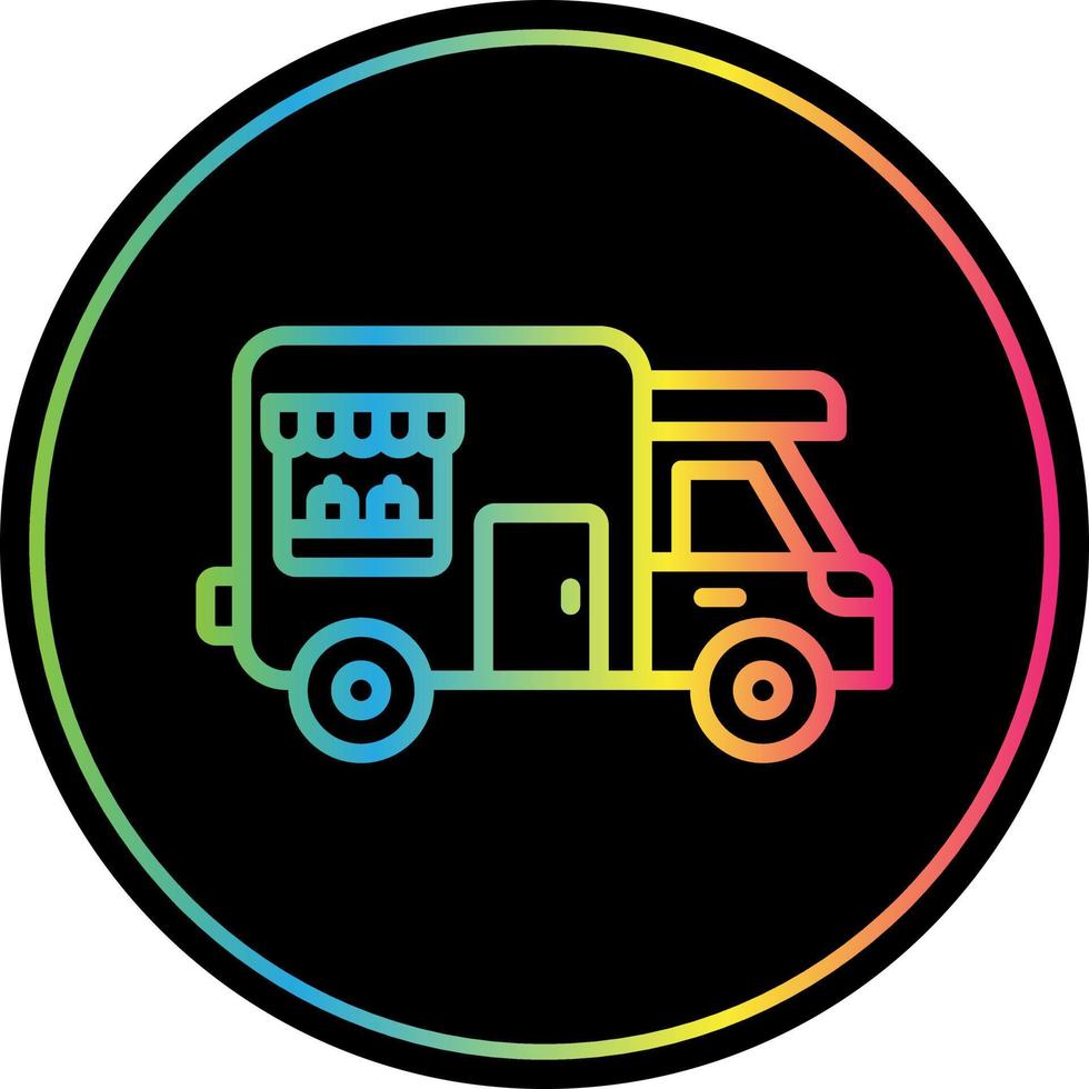 Food Truck Vector Icon Design