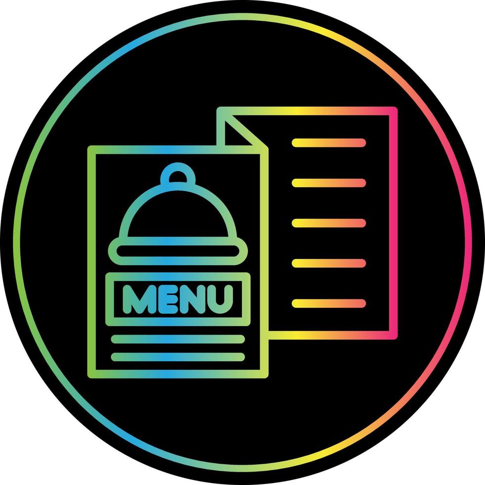 Menu Vector Icon Design