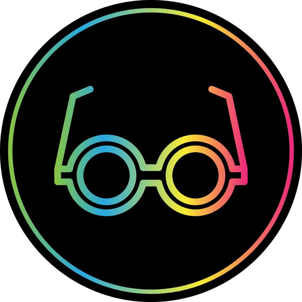 Glasses Vector Icon Design