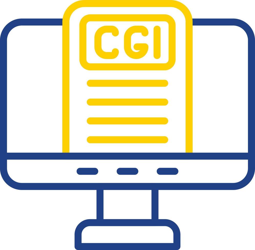Cgi Vector Icon Design