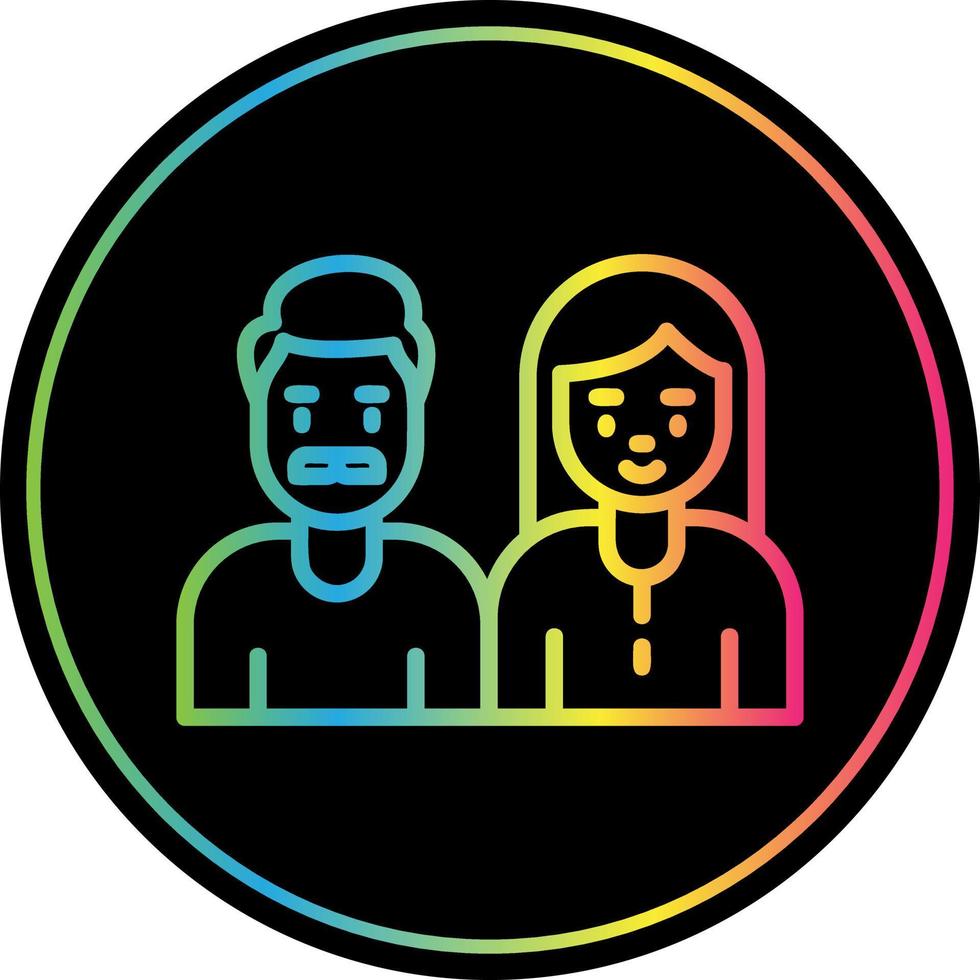 Parents Vector Icon Design