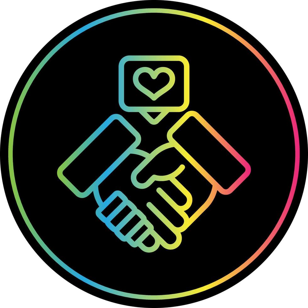 Trust Vector Icon Design