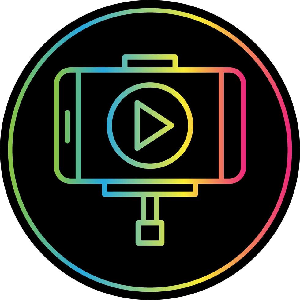 Vlog Vector Icon Design