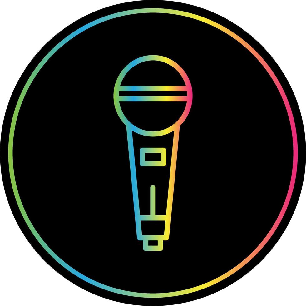 Mike Vector Icon Design