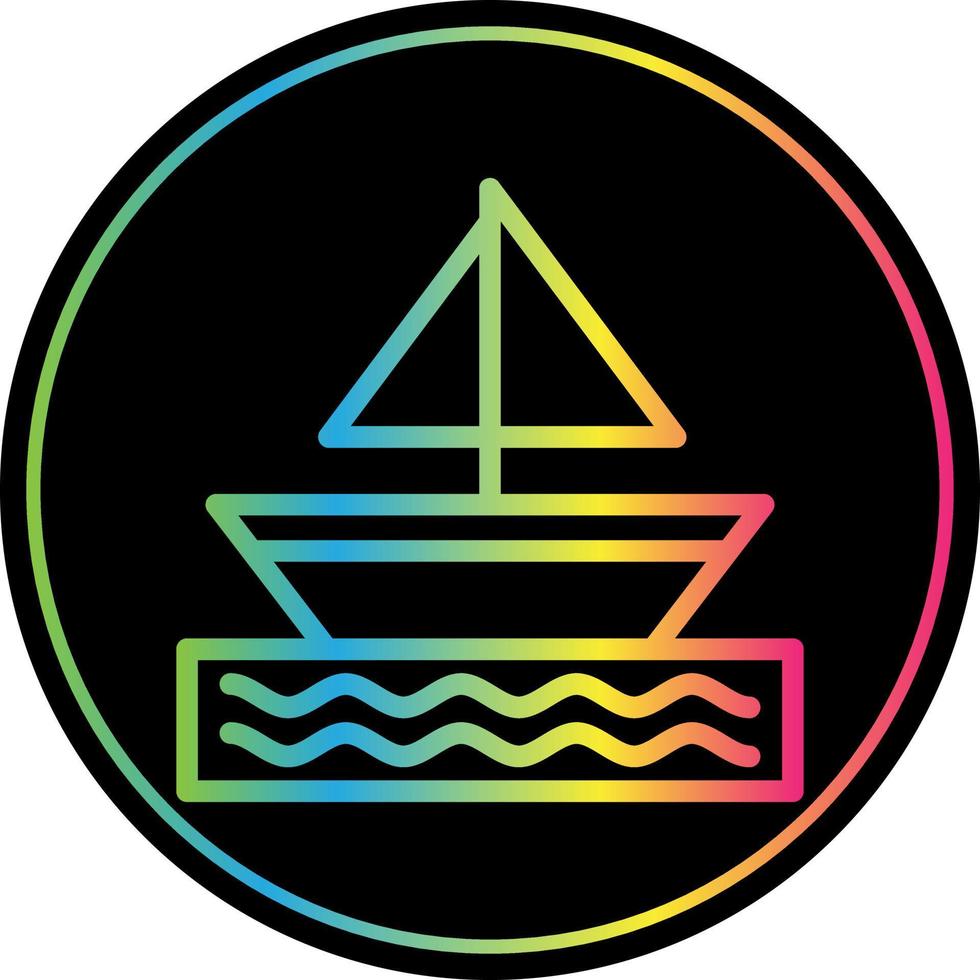 Boat Vector Icon Design