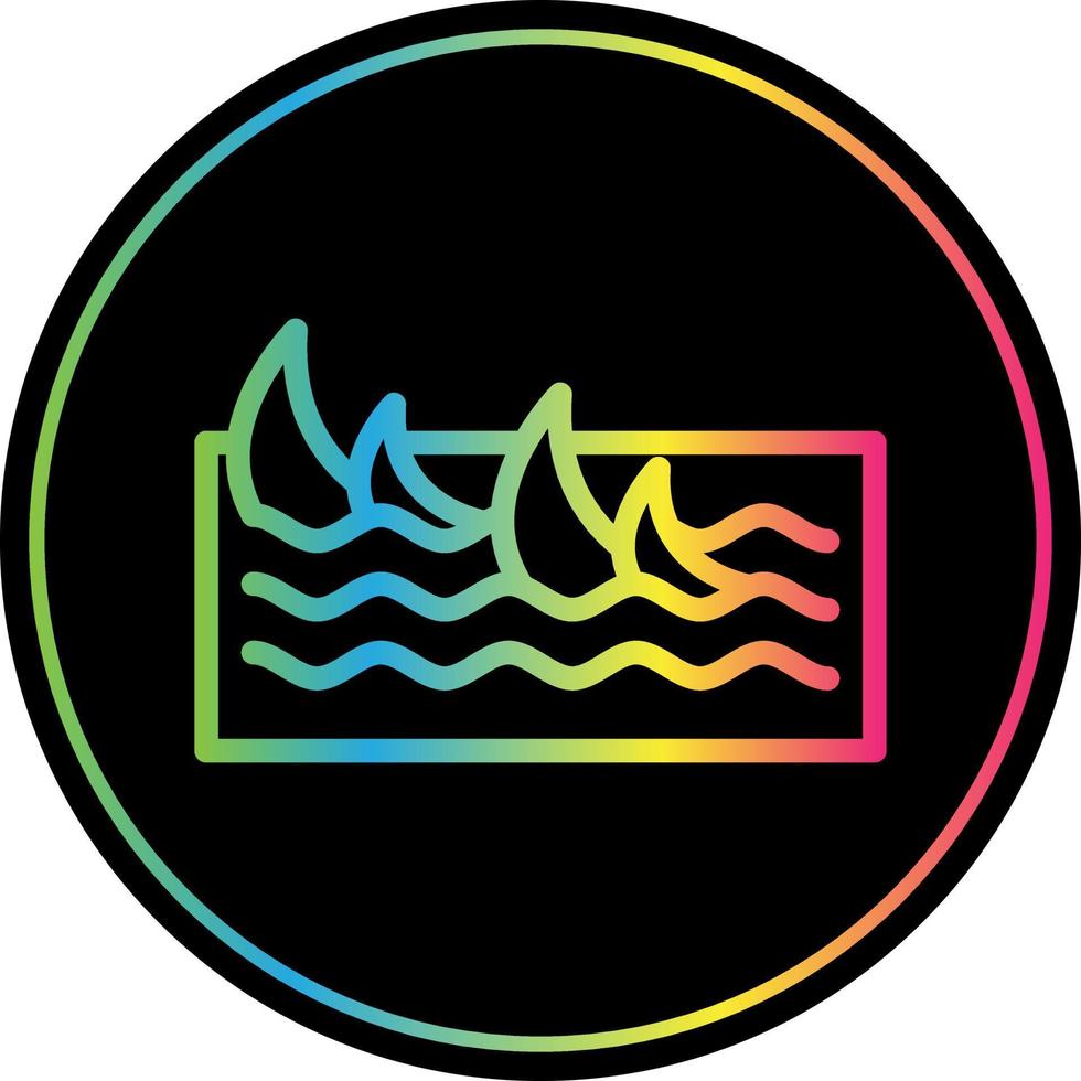 Wave Vector Icon Design