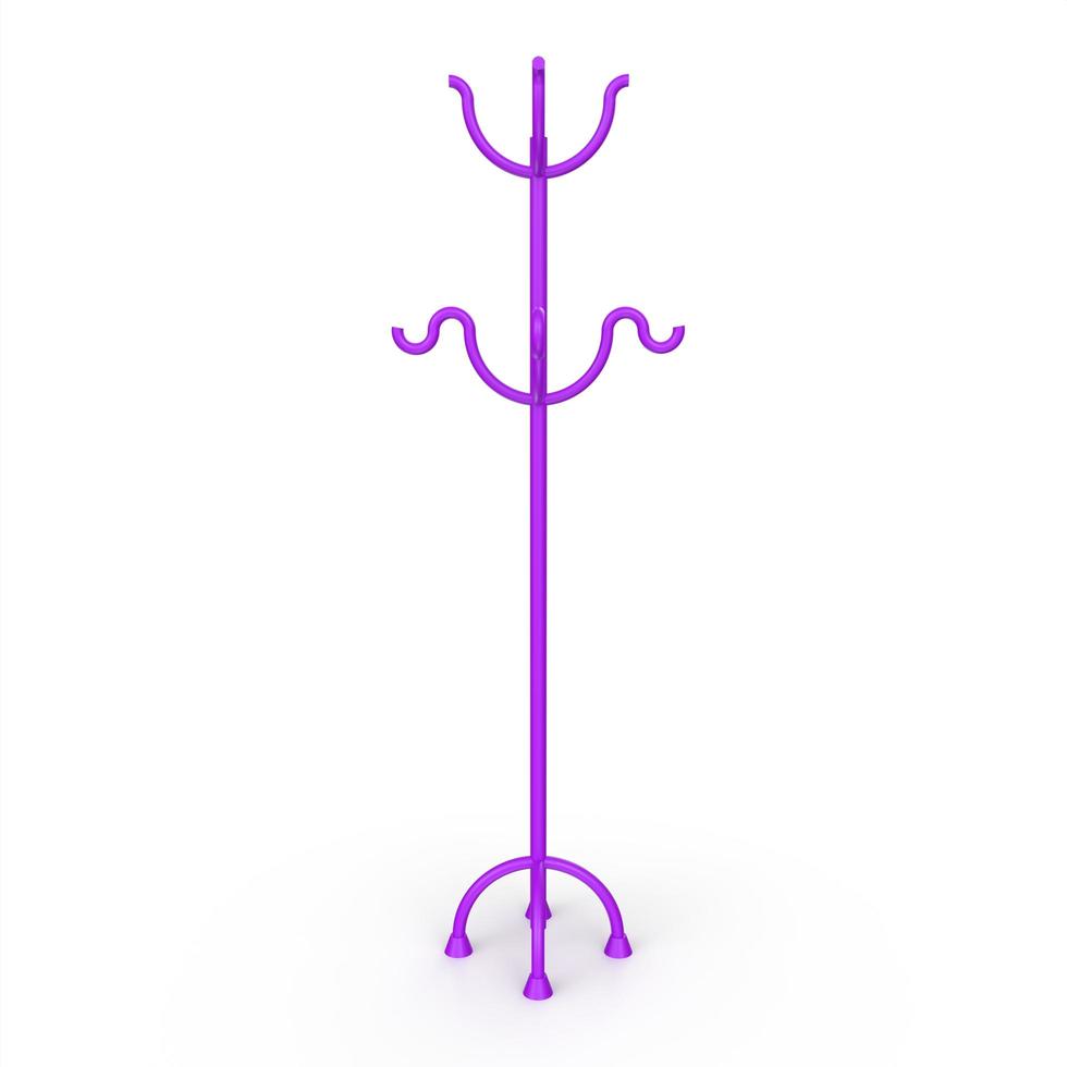 Hanger isolated on background photo