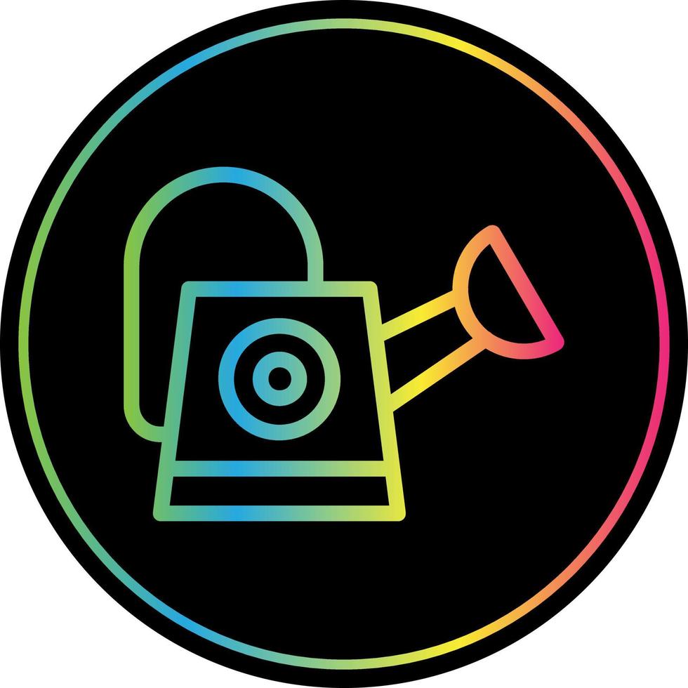Watering Can Vector Icon Design