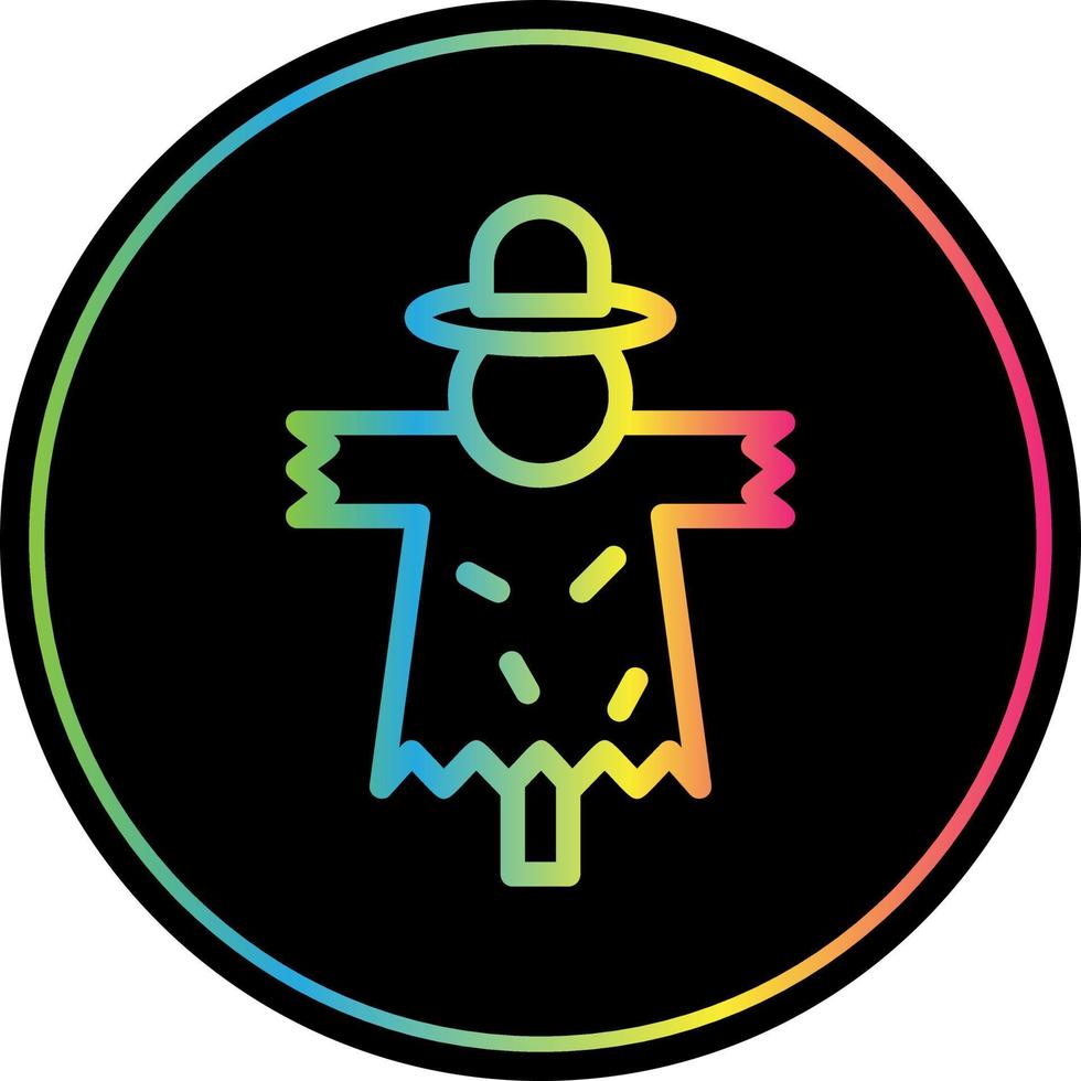 Scarecrow Vector Icon Design