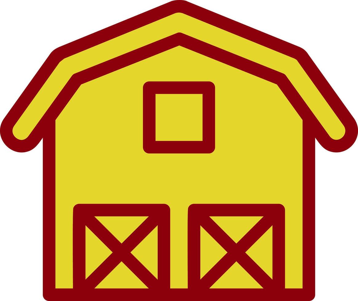 Barn Vector Icon Design