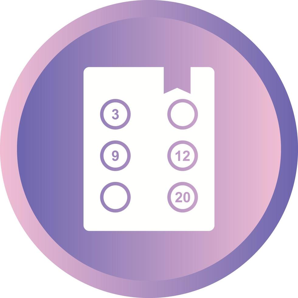 Beautiful Solve Problem Glyph Vector Icon