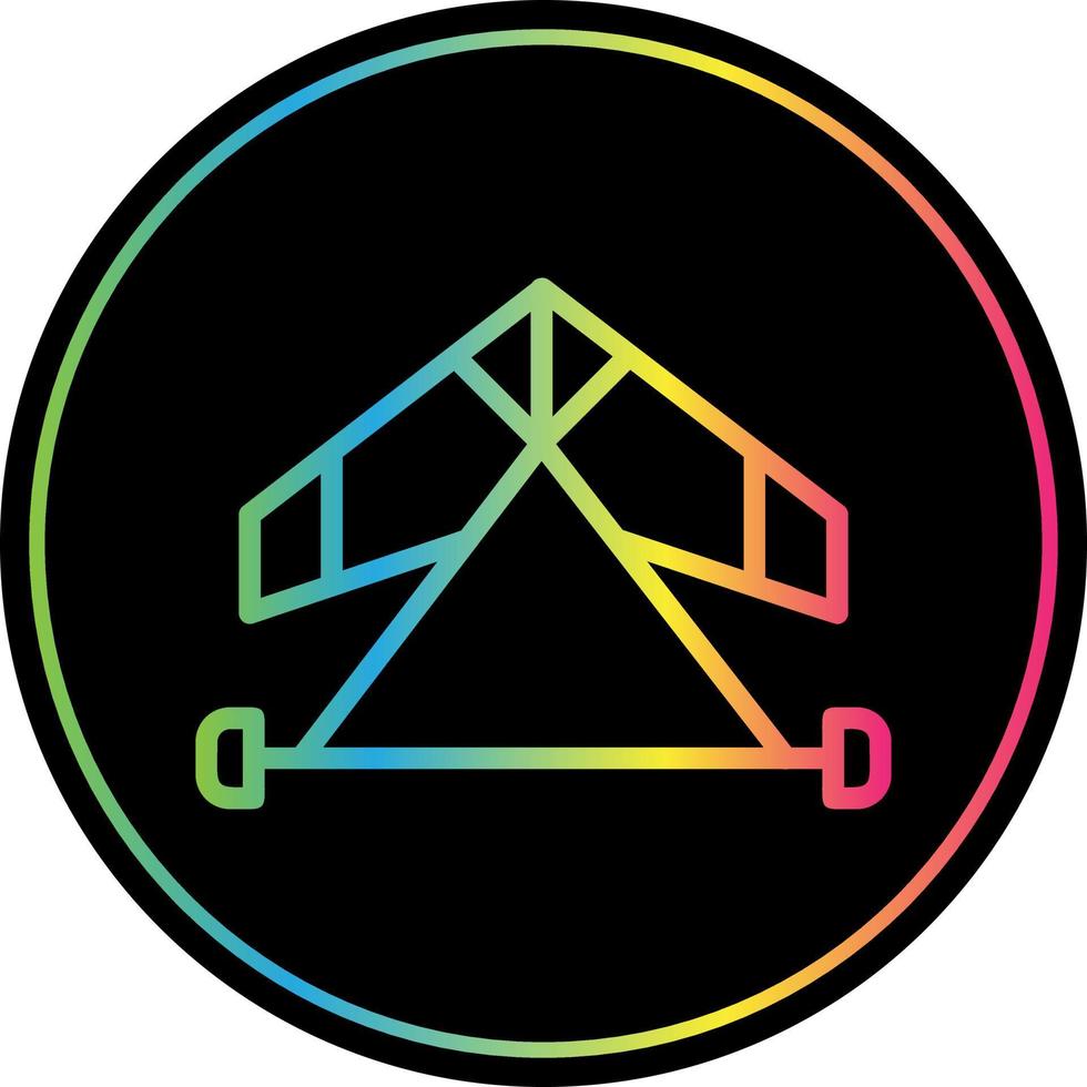 Gliding Vector Icon Design