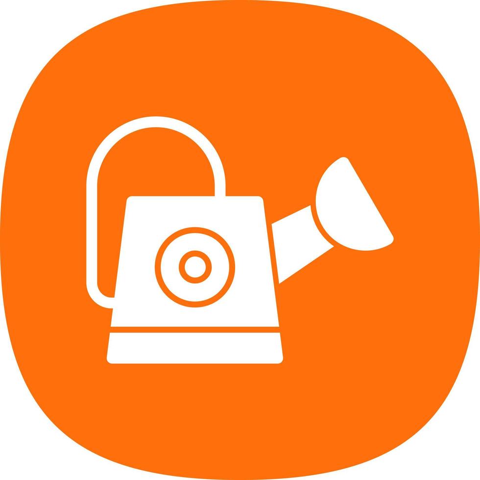 Watering Can Vector Icon Design