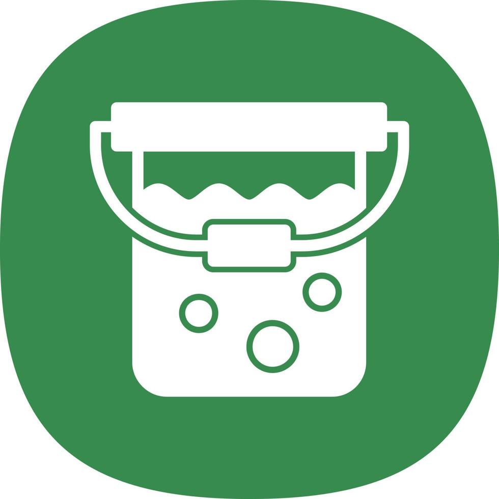Bucket Vector Icon Design