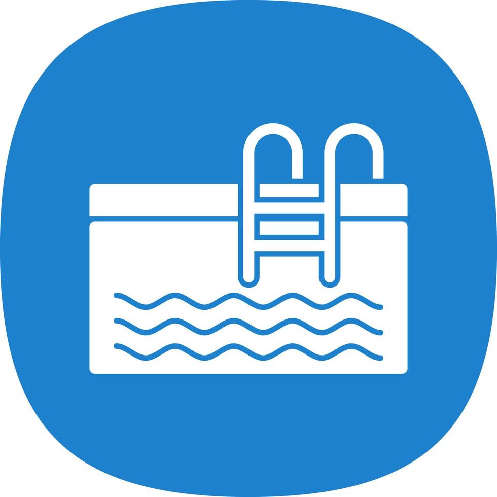 diseño de icono de vector de piscina