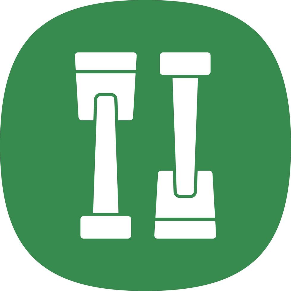 Paddle Vector Icon Design
