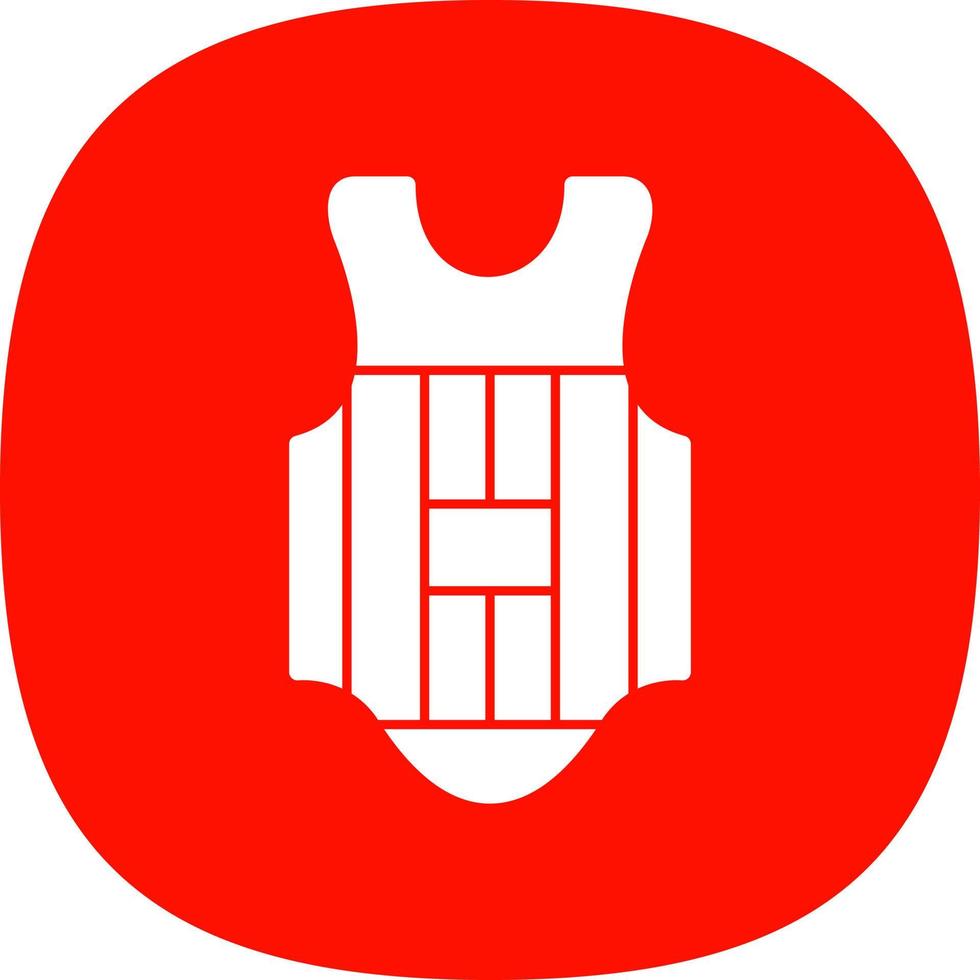 Chest Protection Vector Icon Design