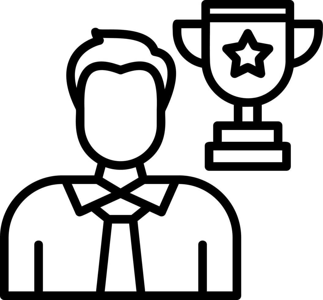 Winner Vector Icon Design