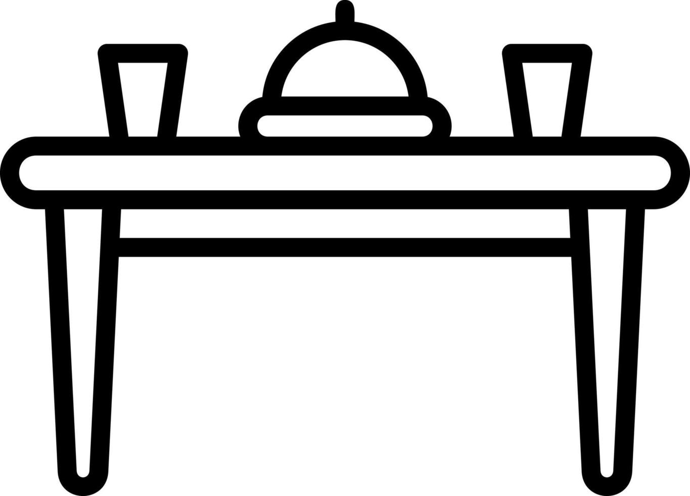 Table Vector Icon Design