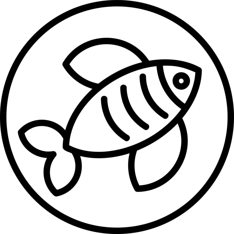 Fish Vector Icon Design