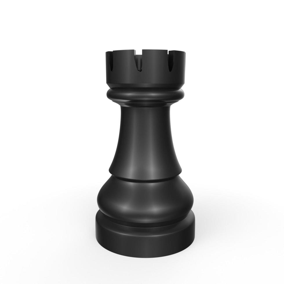 Chess object isolated on background photo