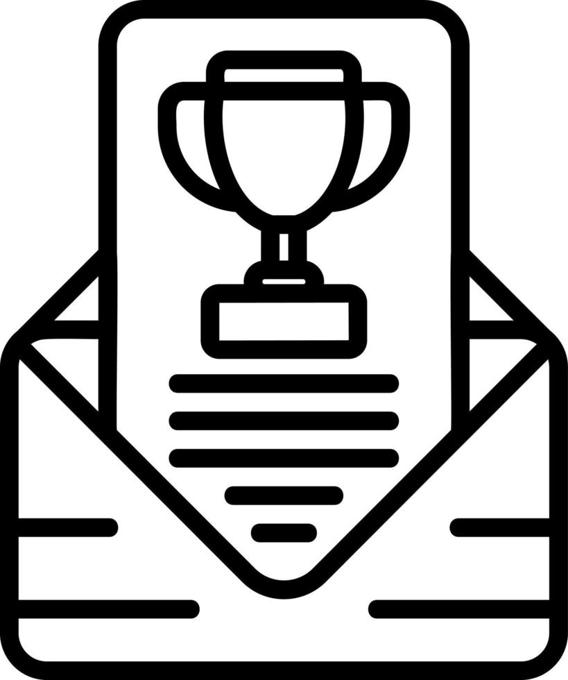 Nomination Vector Icon Design