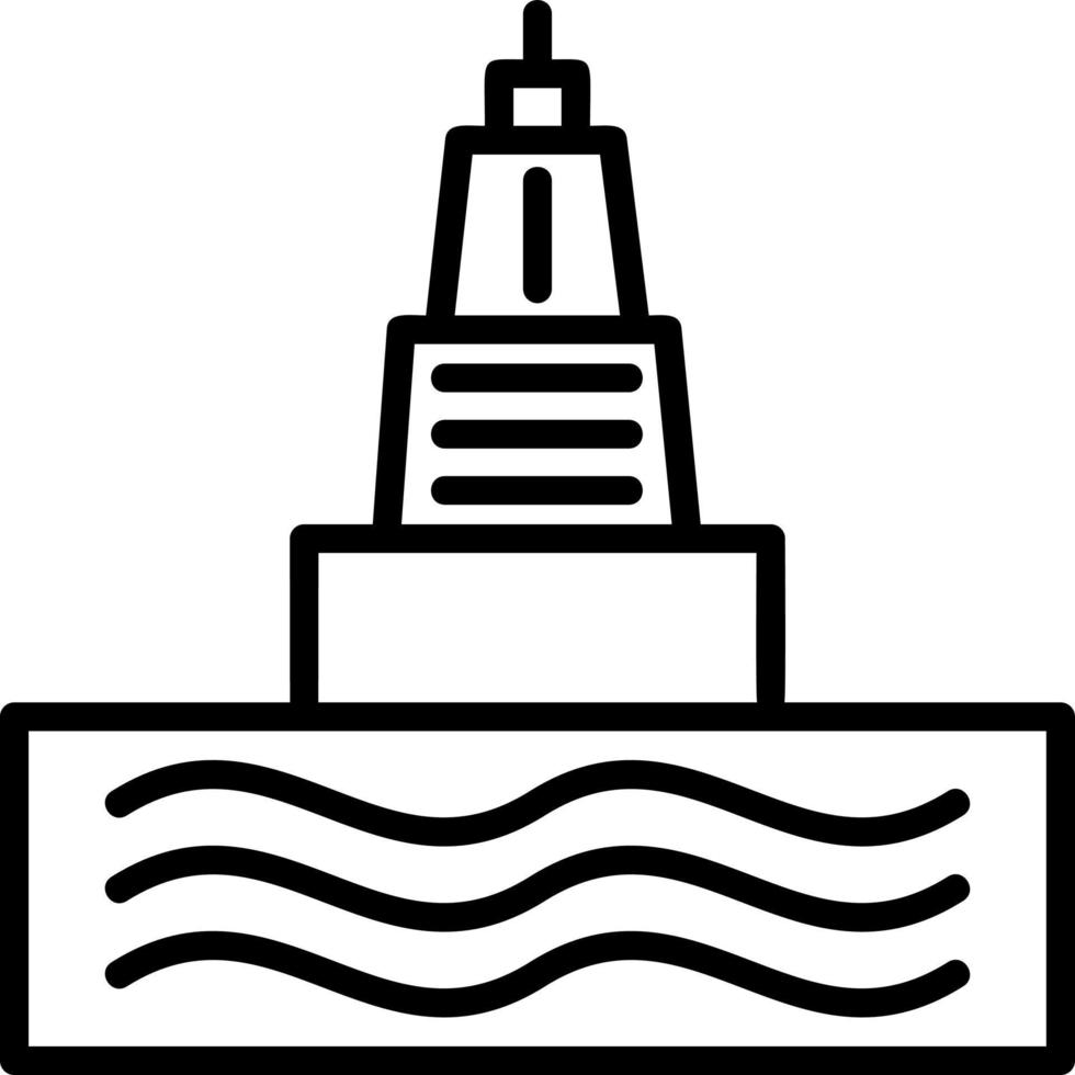 Buoy Vector Icon Design