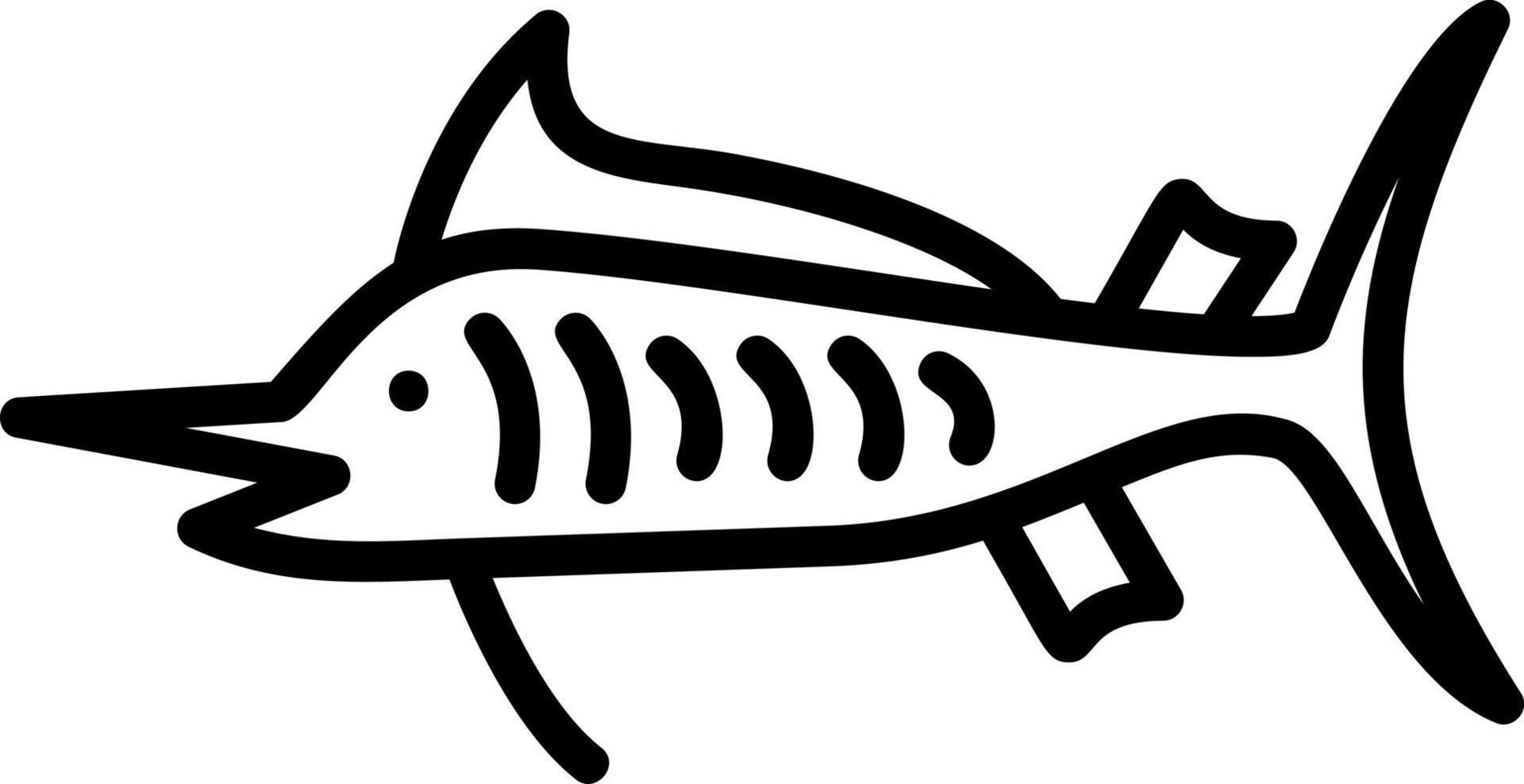 Marlin Vector Icon Design