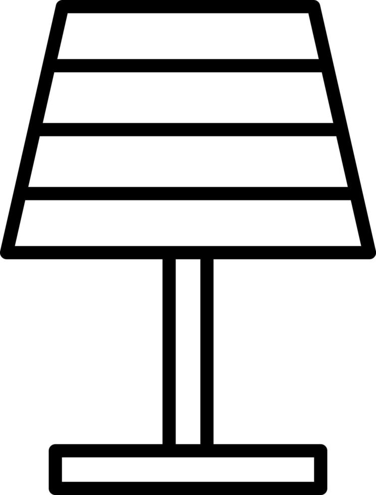 Lamp Vector Icon Design