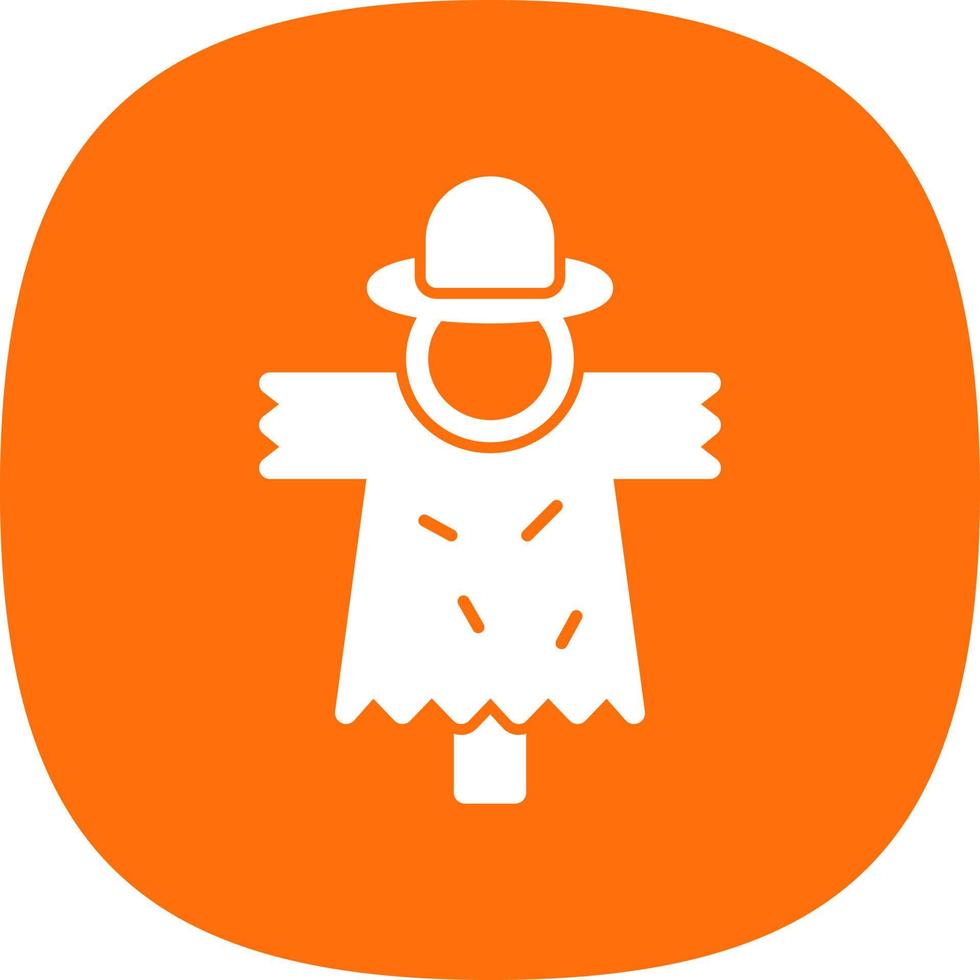 Scarecrow Vector Icon Design
