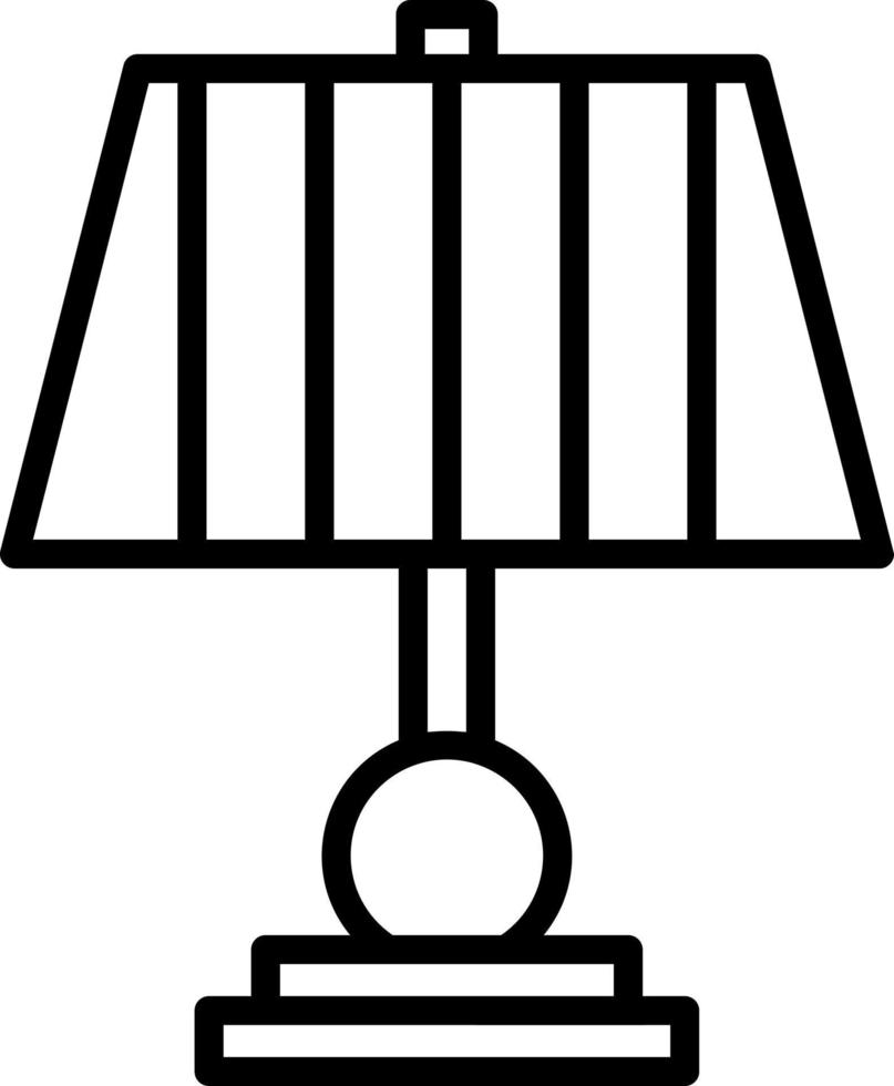 Lamp Vector Icon Design