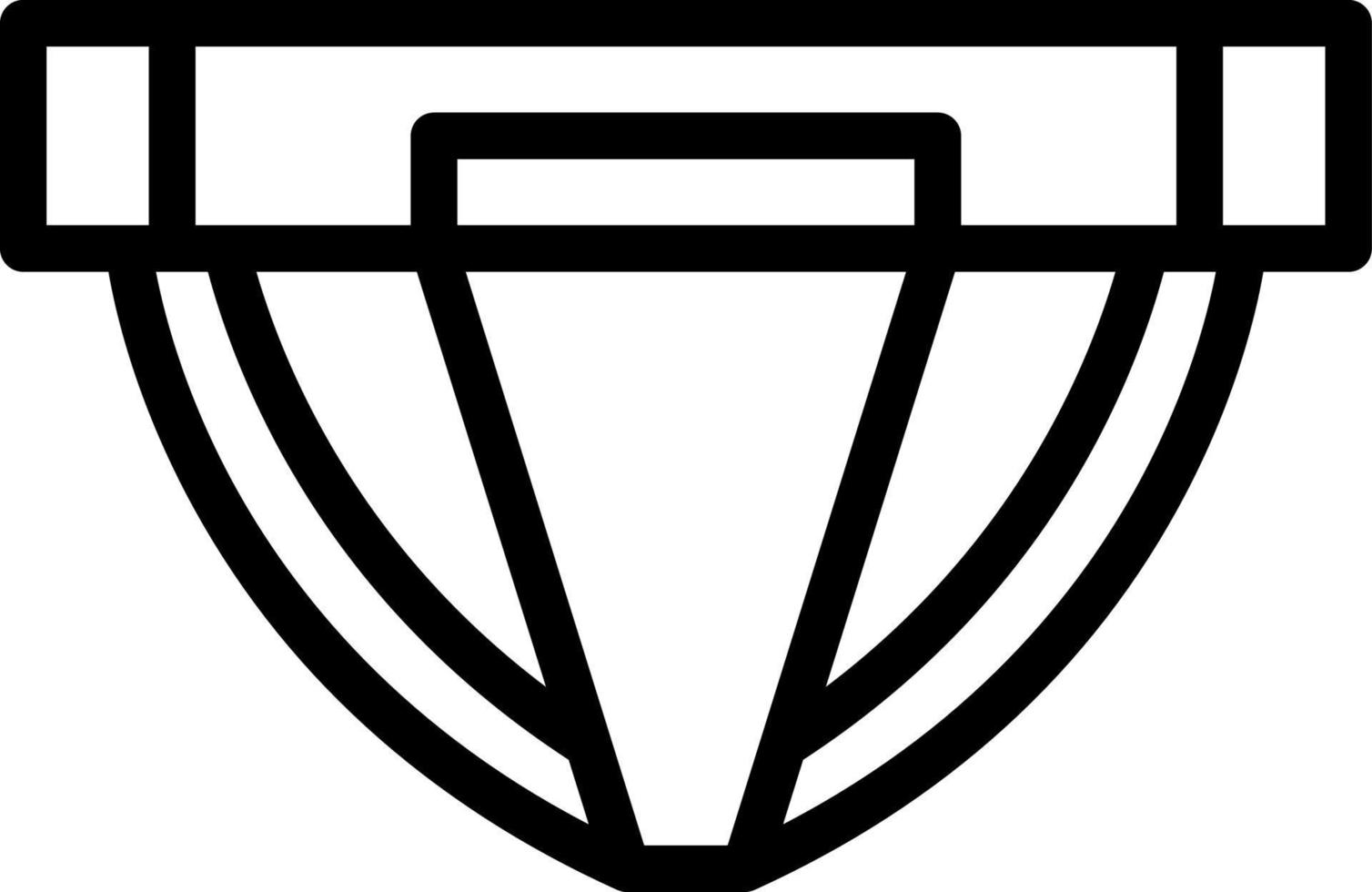 Jockstrap Vector Icon Design