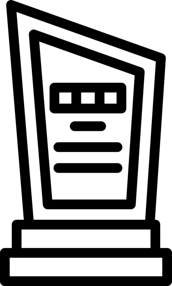 Trophy Vector Icon Design