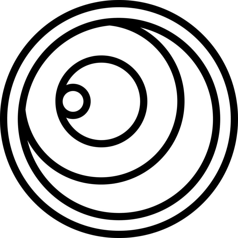 Lens Vector Icon Design