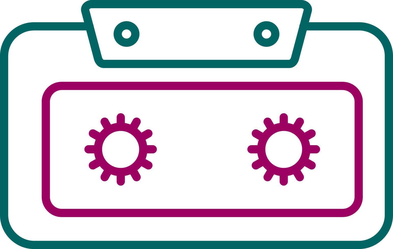 Cassette Vector Icon