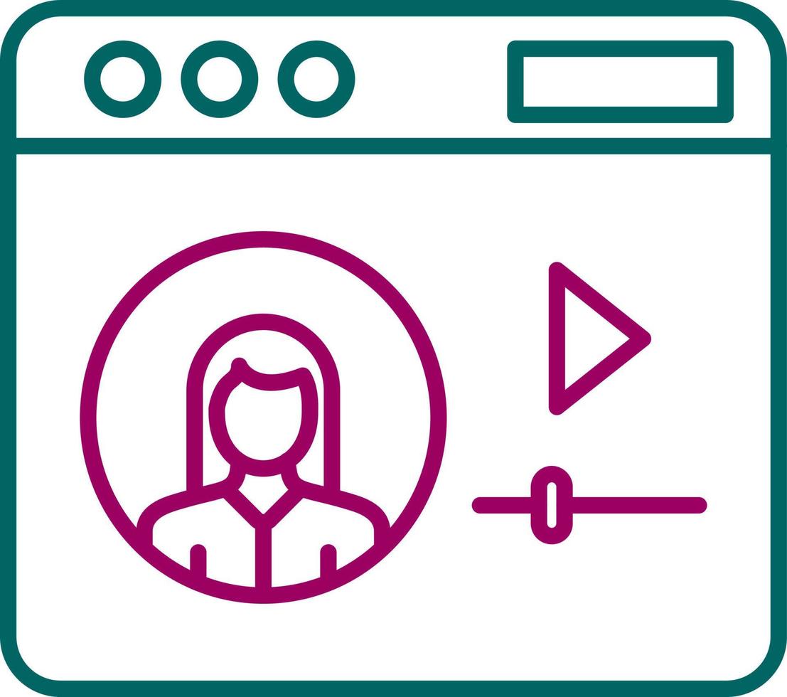 Video Tutorial Vector Icon