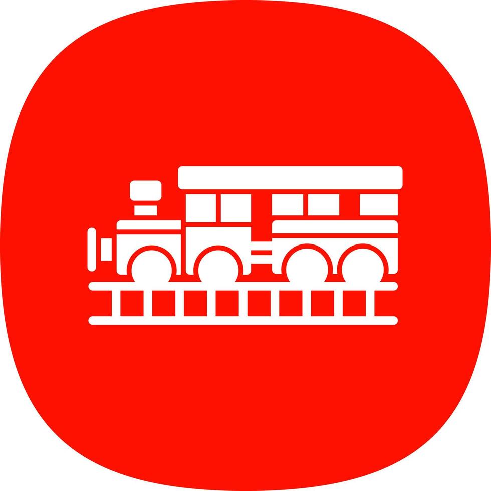 diseño de icono de vector de tren