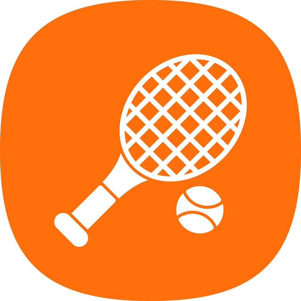 Tennis Vector Icon Design